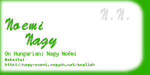 noemi nagy business card